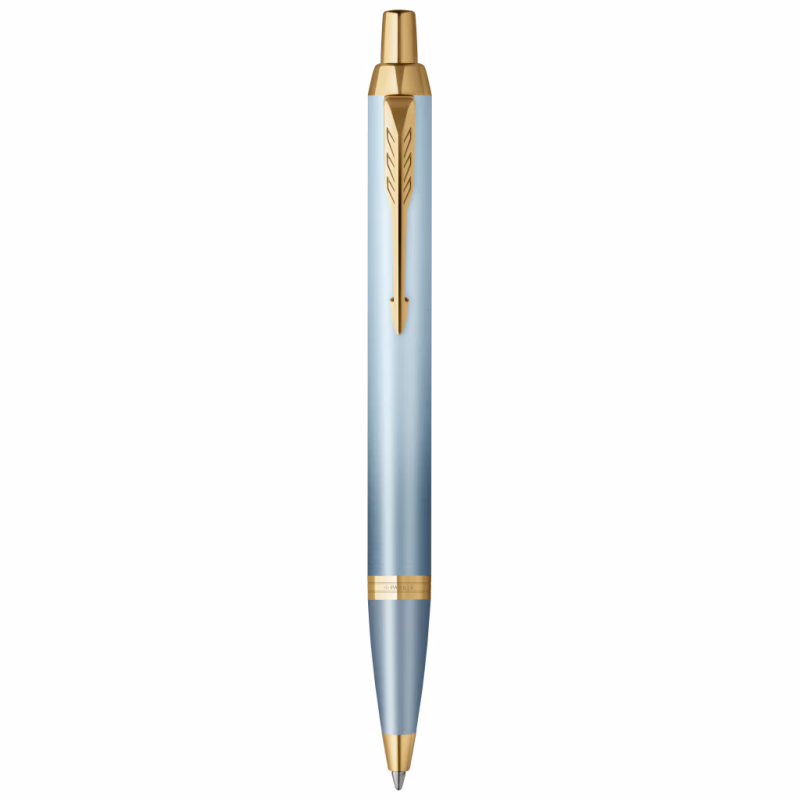 Ручка кулькова Parker IM 17 Rituals Turquoise Green GT BP + Пакет Parker Rituals (29 132)
