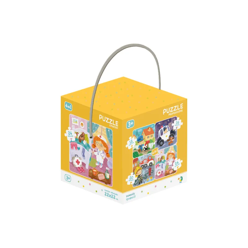 Пазл DoDo 4 в 1 Професії (300131)