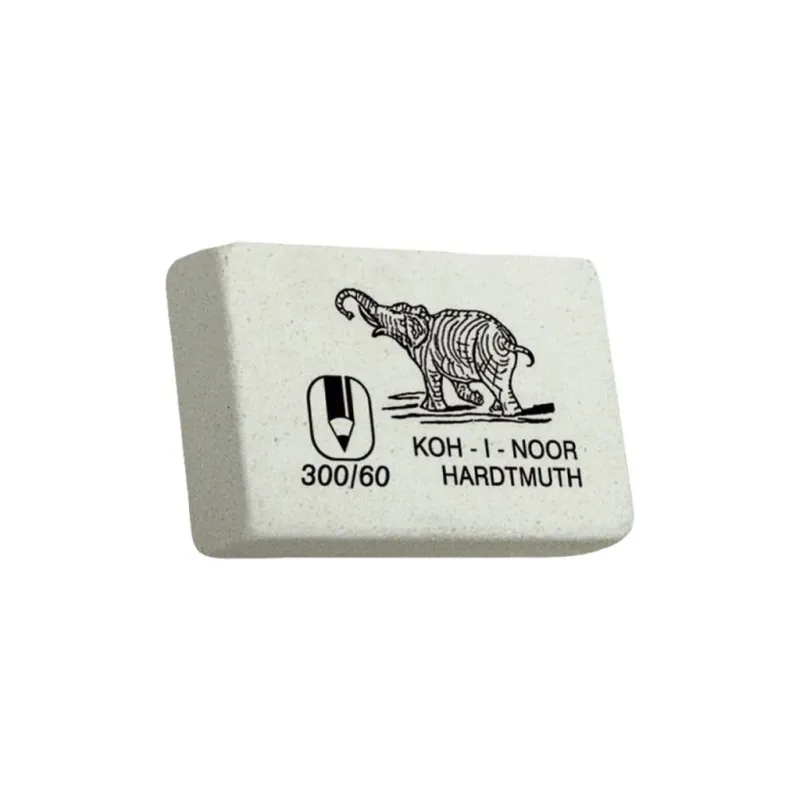 Ластик Axent мягкий Слон, 300/60 (полибег 2 шт) (300/60/2/P)