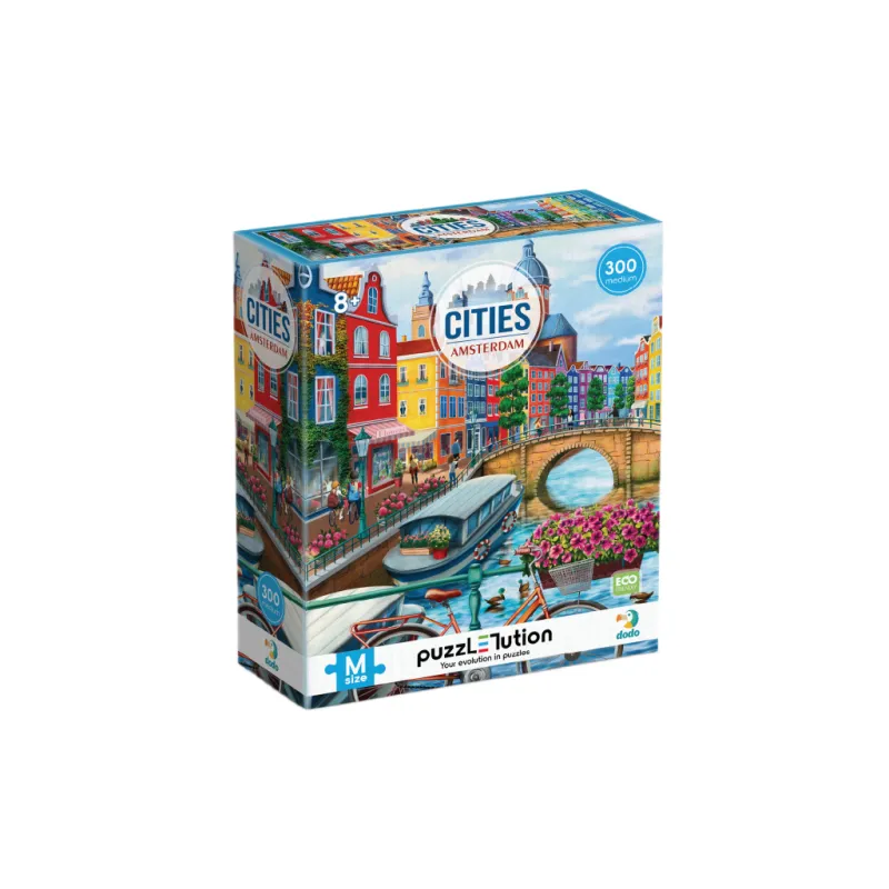 Пазл DoDo Medium-M Міста. Амстердам (300646)