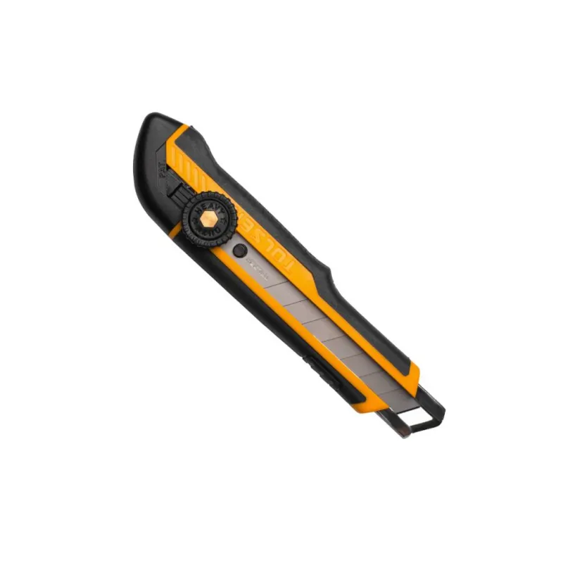 Ніж монтажний Tolsen 18 мм сегментний з фіксатором (30092)