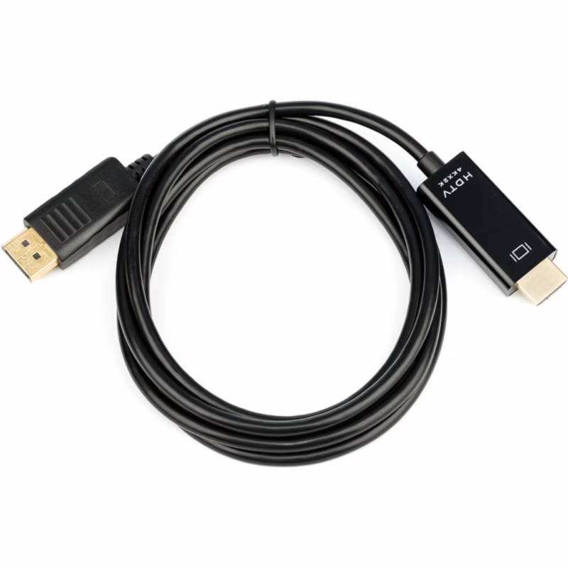 Кабель мультимедійний DisplayPort M to HDMI M 3.0m 8K/4K black Atcom (30100)