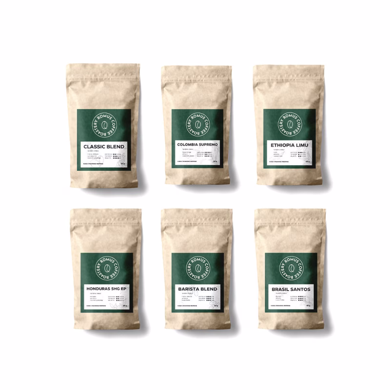 Кава Romus Coffee Roastery Дегустаційний набір 6 видів (мелена) (313125)