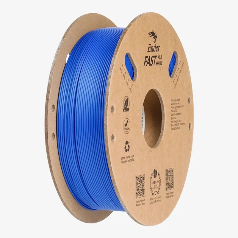 Пластик для 3D-принтера Creality PLA Fast, Ender, 1.75мм, blue, 1кг (3301010433)