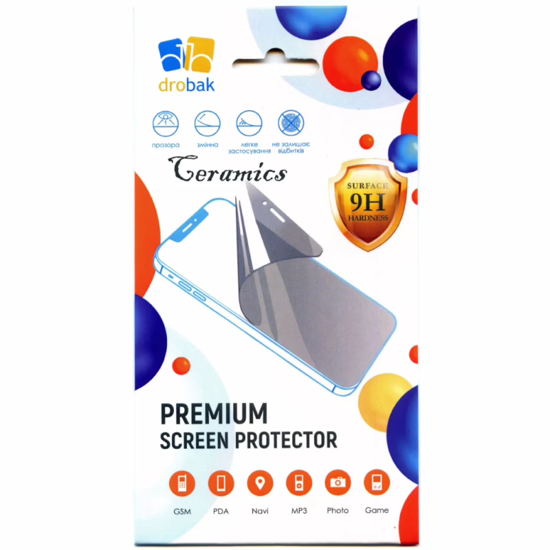 Стекло защитное Drobak Ceramics Samsung Galaxy S25 FE 5G (333321)