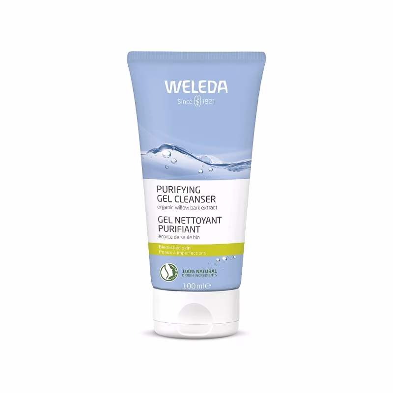 Гель для вмивання Weleda Для жирної, комбінованої й проблемної шкіри 100 мл (3401360192546)