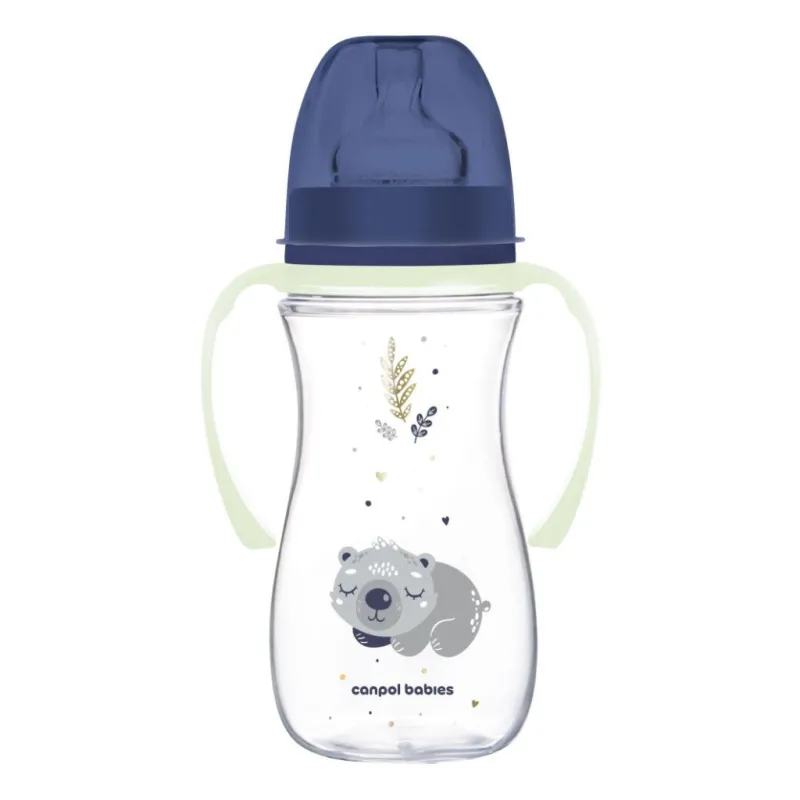 Пляшечка для годування Canpol babies Easystart Sleepy Koala 300 мл блакитна (35/238_blu)