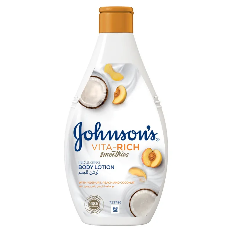 Лосьйон для тіла Johnson's Релаксний з йогуртом, кокосом і екстрактом персика 400 мл (3574661385181/3574661385709)