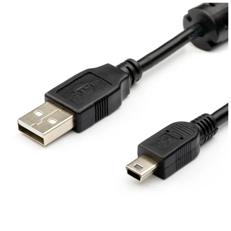 Дата кабель USB 2.0 AM to Mini 5P 1.8m Atcom (3794)