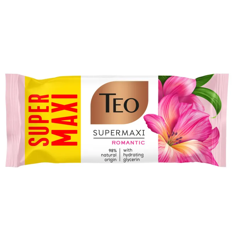 Твердое мыло Teo Beauty Supermaxi Romantic 140 г (3800024046230)