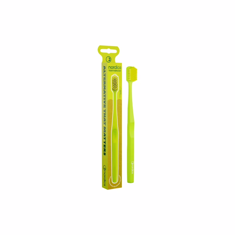 Зубна щітка Nordics 6580 Premium Green (3800500324524)
