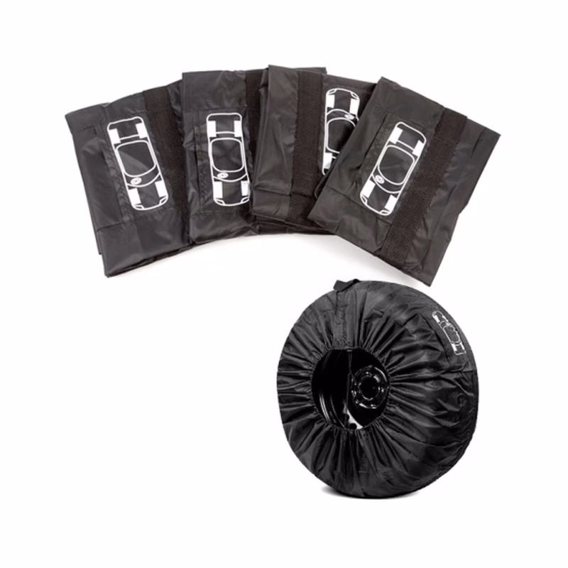 Чехол для хранения автомобильных колес Voltronic 4 шт діаметром 13-18 дюйми, Black