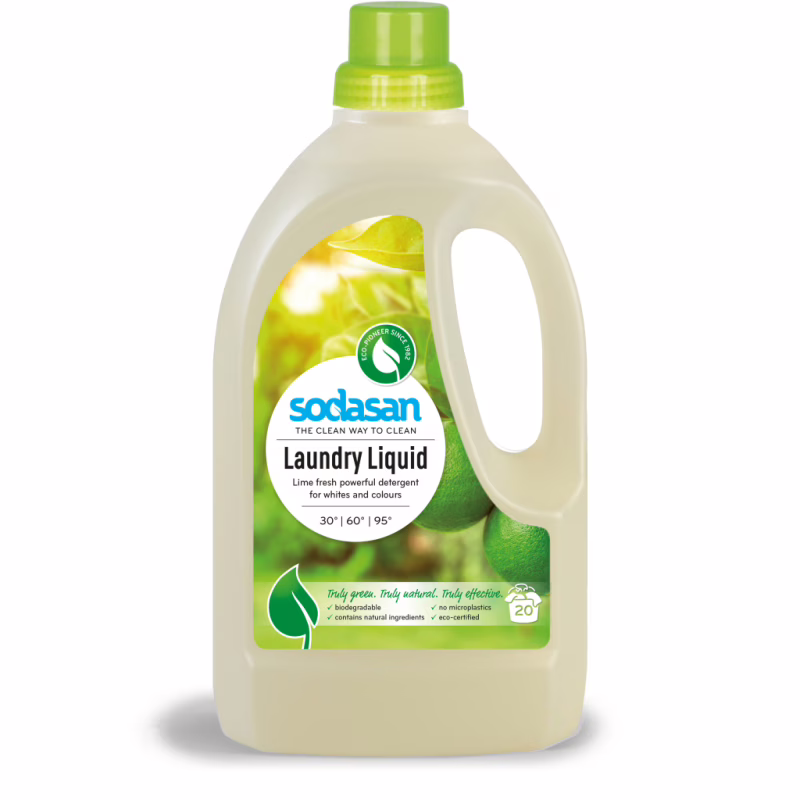 Гель для стирки Sodasan Universal Bright&White 1.5 л (4019886015615)