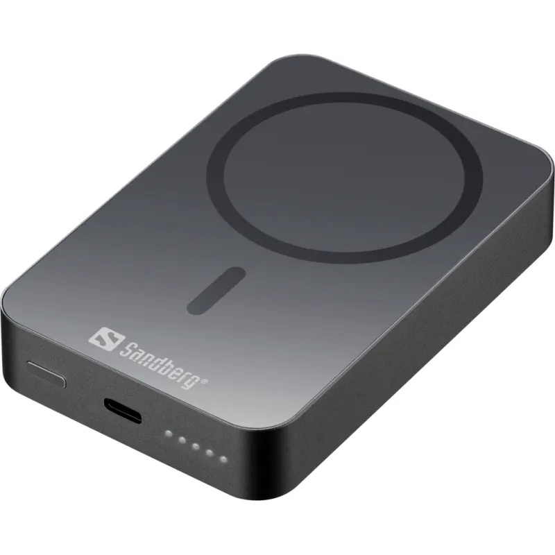 Батарея універсальна Sandberg 10000mAh 20W Magnetic Wireless Qi 15W (420-97)