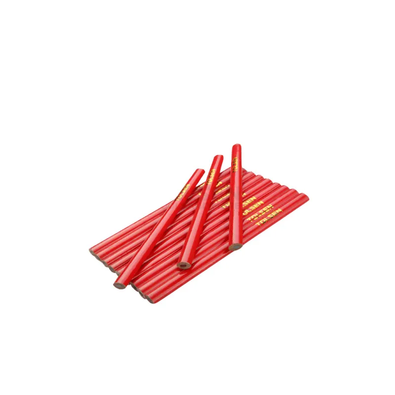 Карандаш графитный Tolsen плотницкий 180 мм, овальные 12 шт (42021)