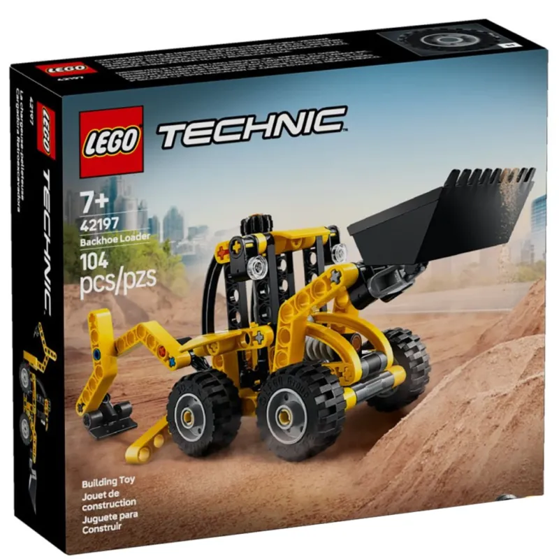 Конструктор LEGO Technic Екскаватор-навантажувач (42197)