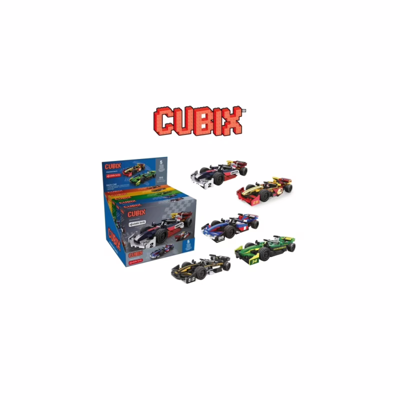 Конструктор Cubix AUTO FORMULA синий (43124/2)