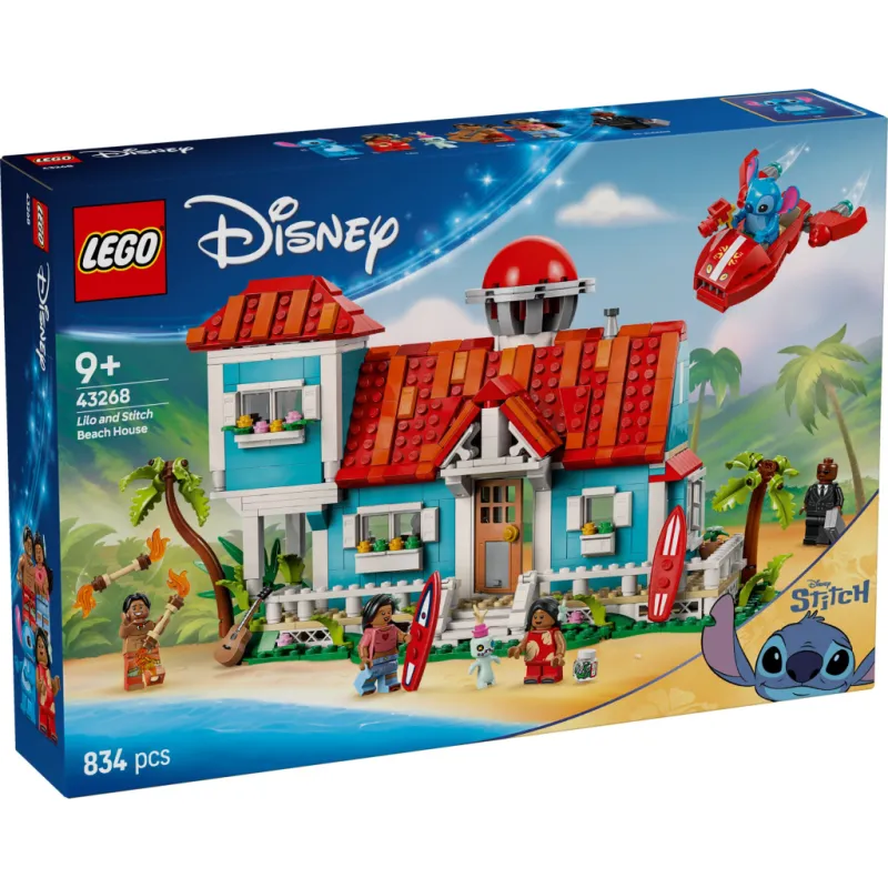 Конструктор LEGO Disney Classic Пляжний будинок Ліло і Стіч (43268)