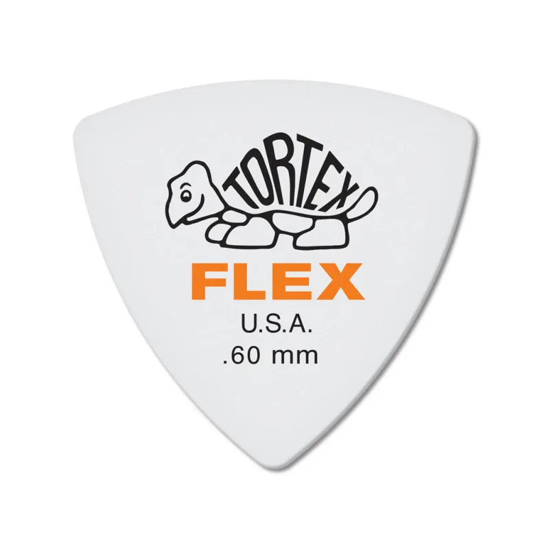 Медіатор Jim Dunlop Tortex Flex Triangle Pick .60mm 6 шт. (456P.60)