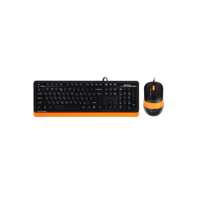 Комплект A4Tech F1010 Orange (4711421943093)