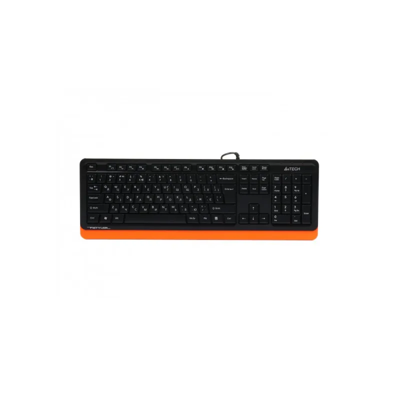 Клавіатура A4Tech FKS10 USB Orange (4711421963398)