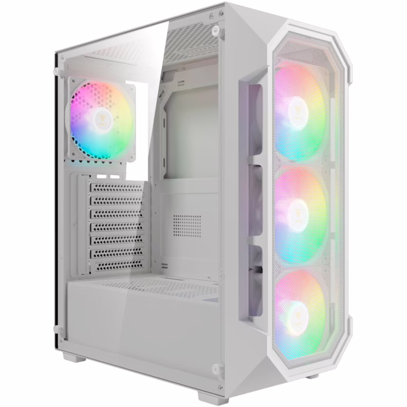 Корпус для ПК Gamdias AURA GC1 ELITE WH ARGB (4711514500608)