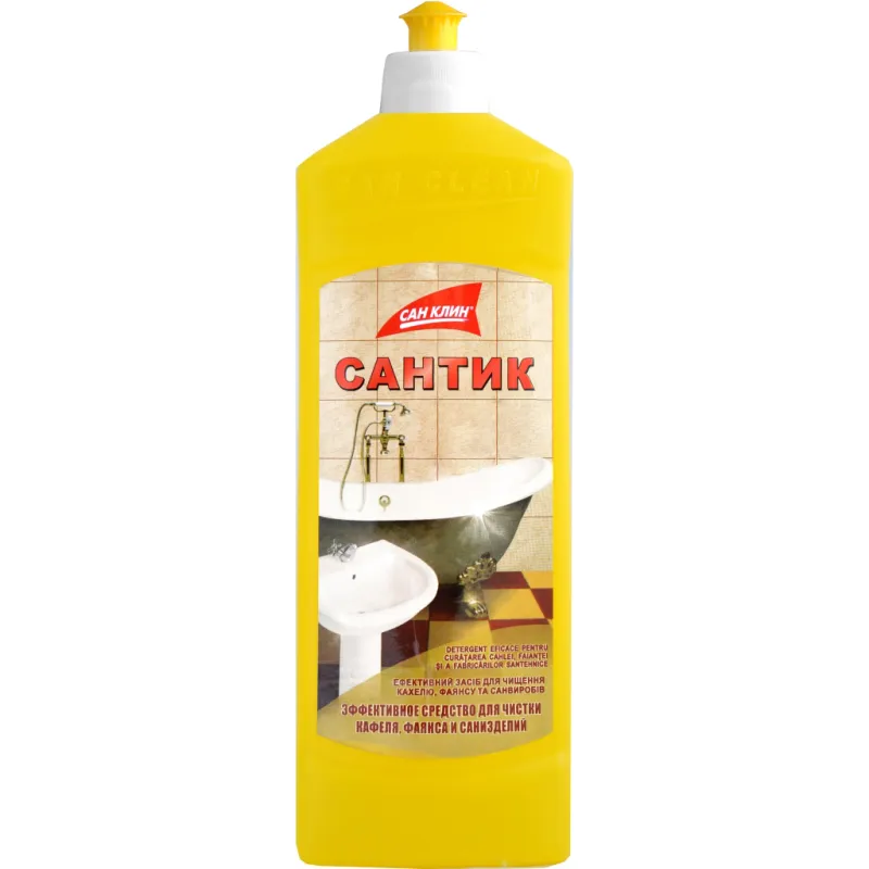 Рідина для чищення ванн San Clean Сантік для сантехніки 500 г (4820003540145)