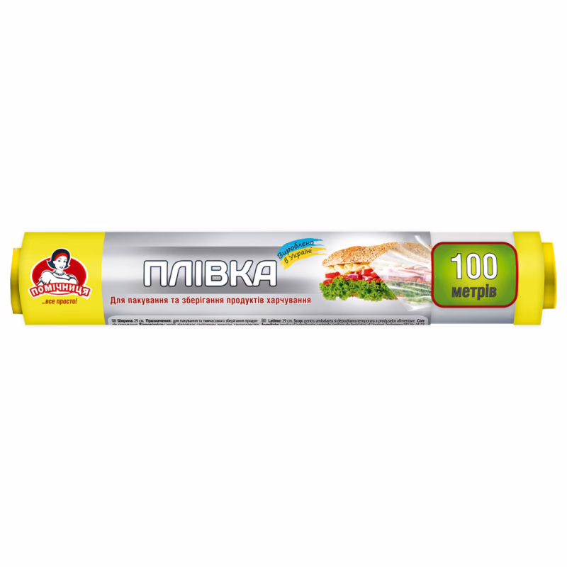 Пленка для продуктов Помічниця 29 см х 100 м (4820012342334)