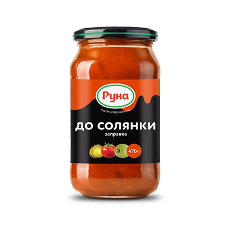 Соус Руна Заправка до солянки 470 г (4820015949707)