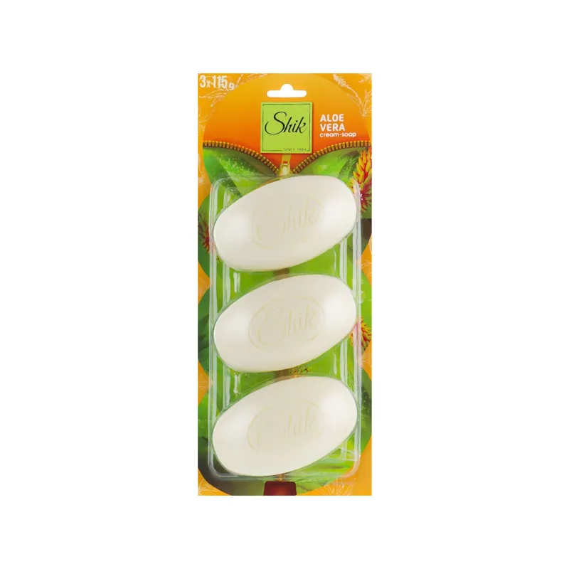 Тверде мило Shik Алое вера 3 х 115 г (4820023360181)
