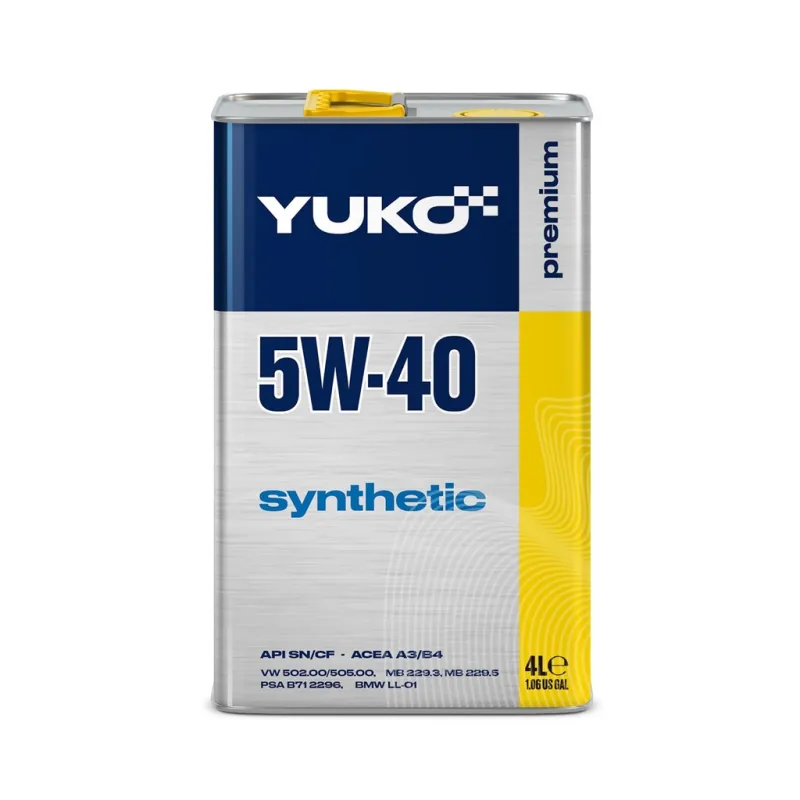 Моторна олива Yuko SYNTHETIC 5W-40 4л (4820070241167)