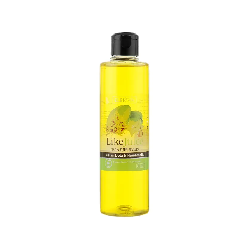 Гель для душа ElenSee Like Juice Carambola & Hamamelis 390 мл (4820098542161)