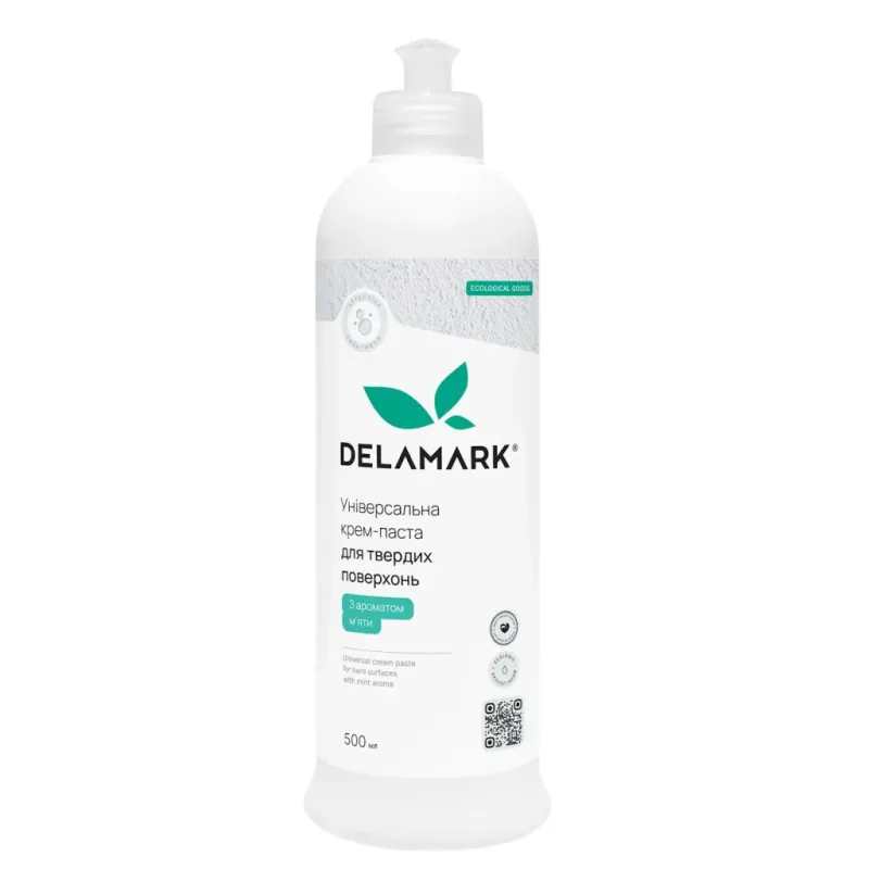 Крем для чищення кухні DeLaMark З ароматом м'яти 500 мл (4820152333858)