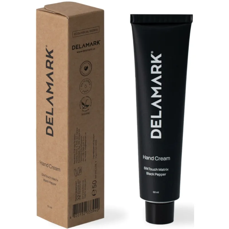 Крем для рук DeLaMark Black Pepper 50 мл (4820152333940)