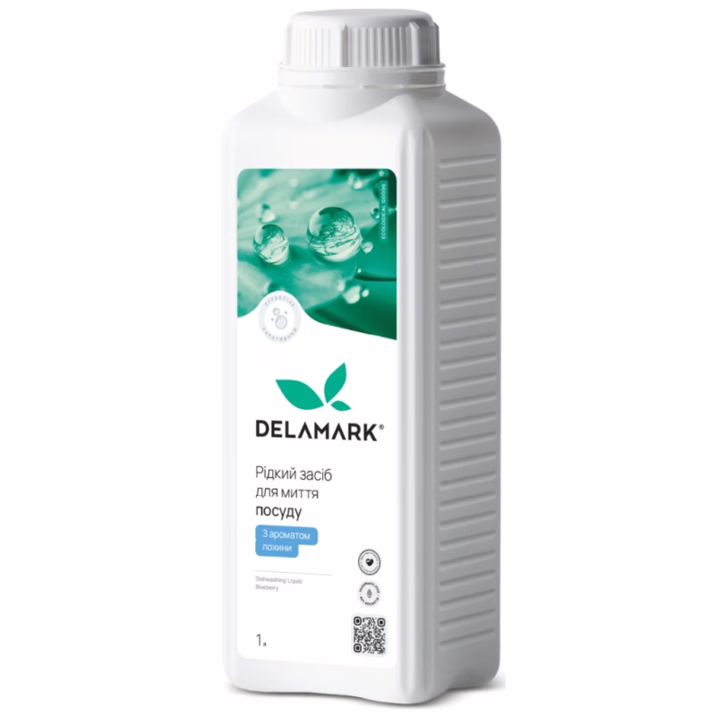 Средство для ручного мытья посуды DeLaMark С ароматом голубики 1 л (4820152334091)