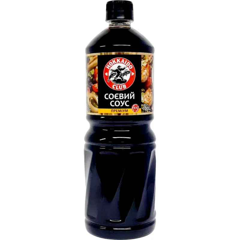 Соус Hokkaido Club Соєвий Преміум 1 л (4820172440369)