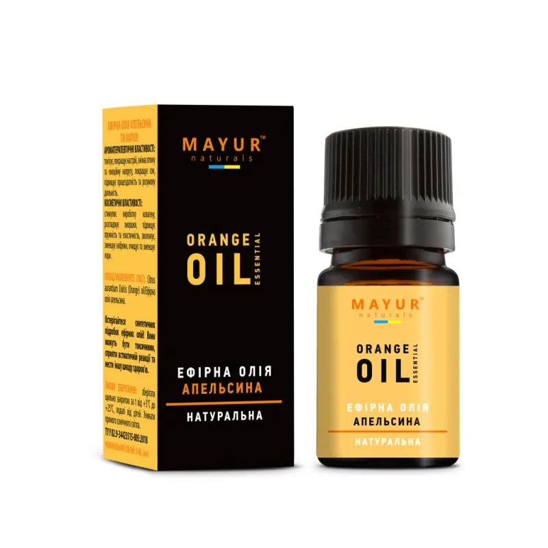 Ефірна олія Mayur Апельсина 5 мл (4820189561439)