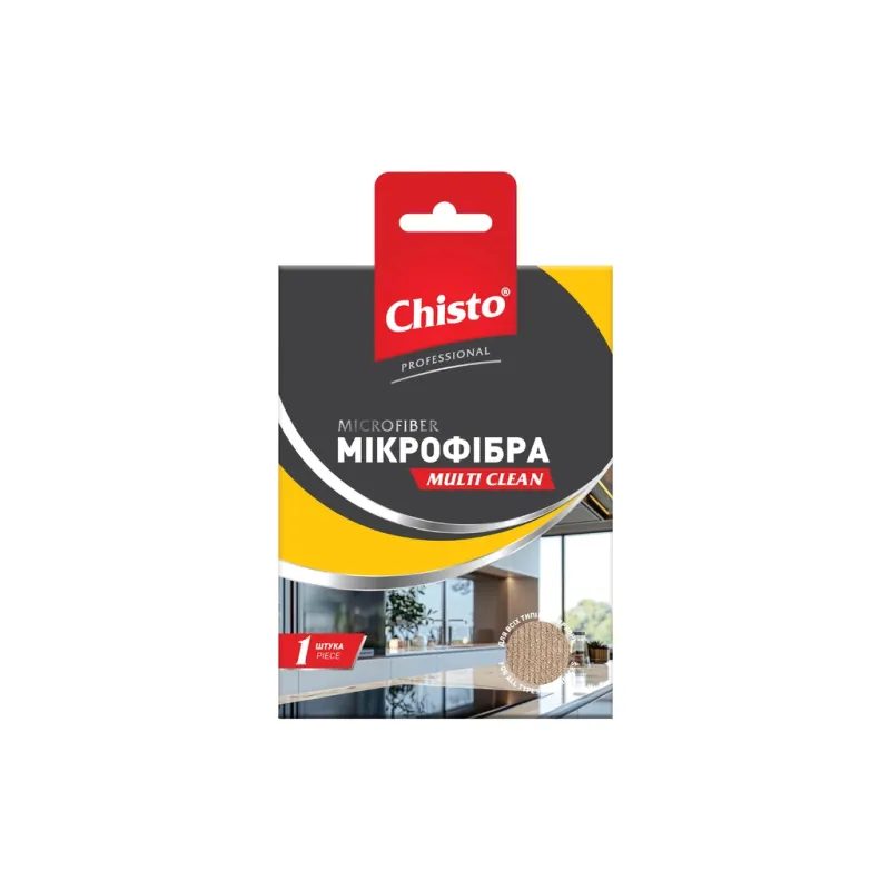 Серветки для прибирання Chisto Multi Clean Мікрофібра 1 шт. (4820204702861)