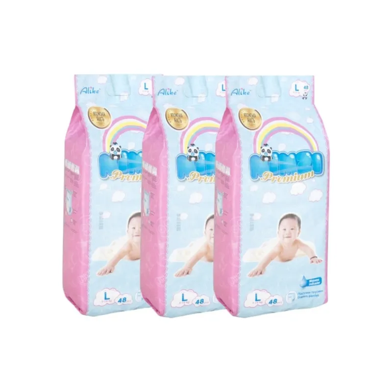 Підгузки Mimzi L 9-14 кг 48 шт. х 3 пачки (MPL3) (4820209800302)