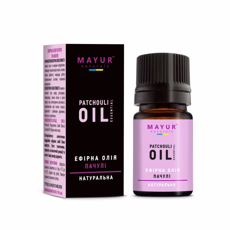 Эфирное масло Mayur Пачули 5 мл (4820230951776)
