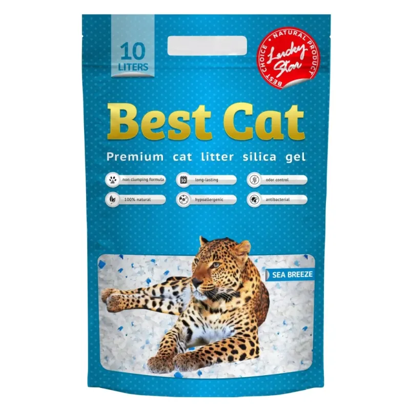 Наполнитель для туалета Best Cat Blue Силикагелевый 10 л (4820281500404)