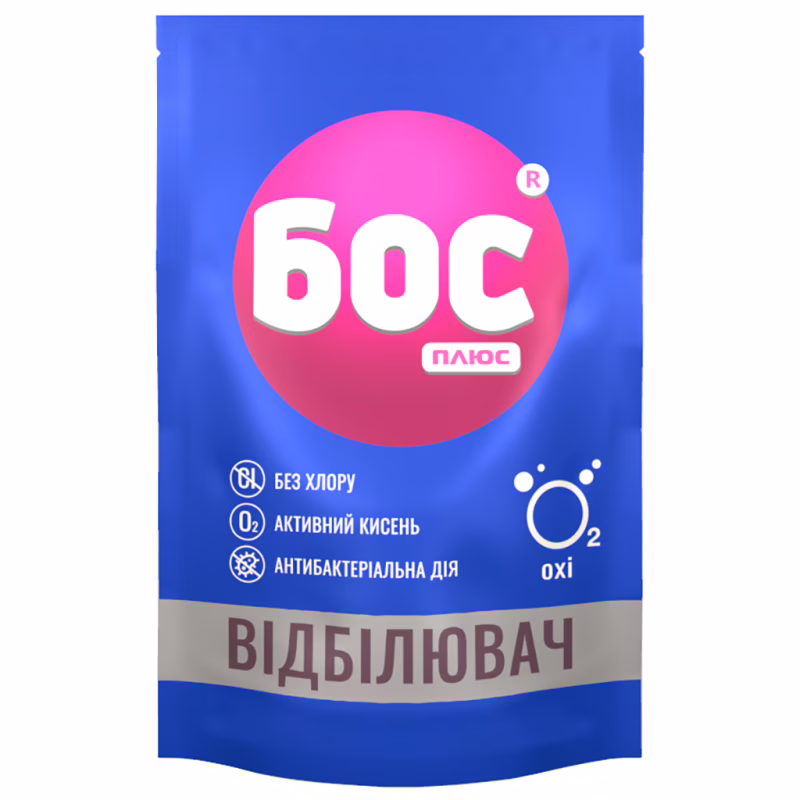 Отбеливатель БОС плюс OXI порошок кислородный 200 г (4823015913747)