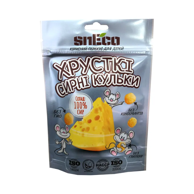 Сир сушений snEco Моцарелла "BLUE" 28 г (4823095805932)