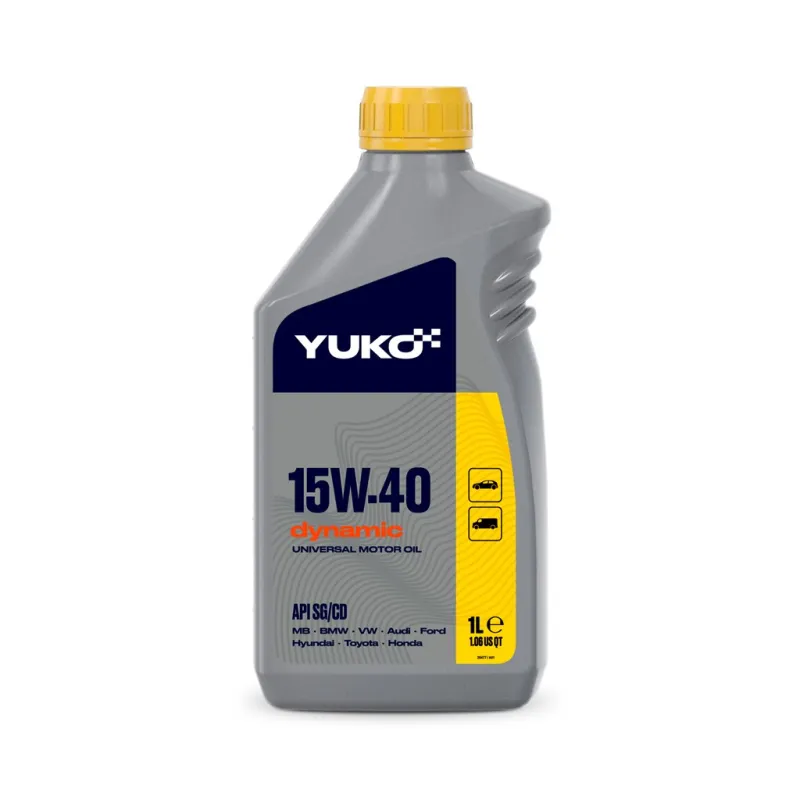 Моторна олива Yuko DYNAMIC 15W-40 1л (4823110401590)