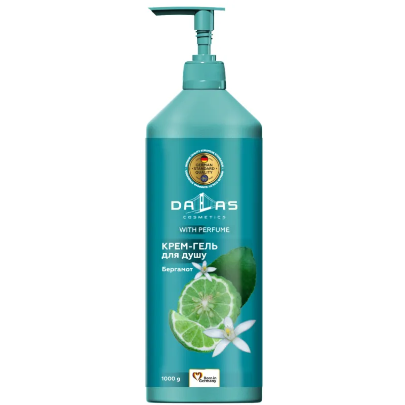 Гель для душу Dalas Cosmetics Бергамот 1000 г (4823128004806)