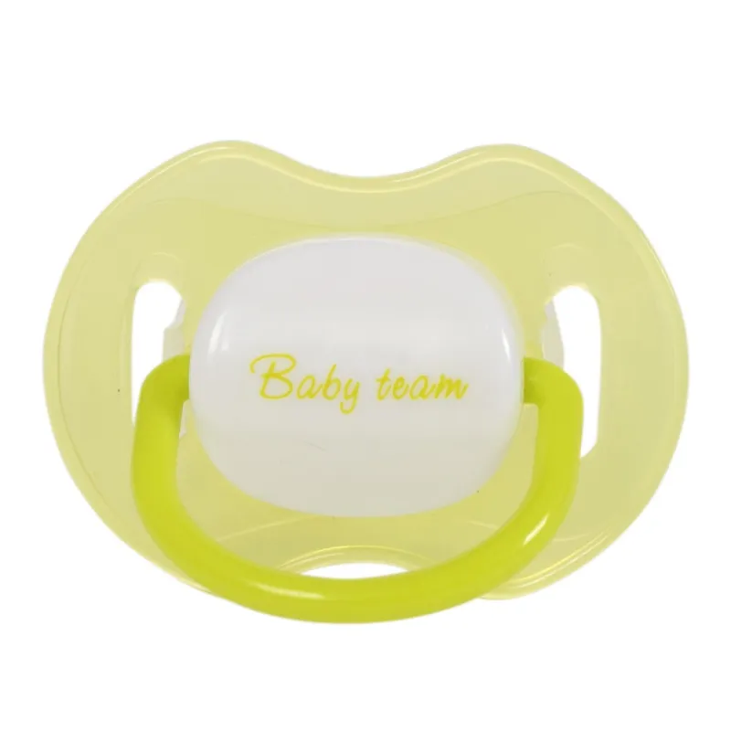 Пустушка Baby Team Силіконова ортодонтична З ковпачком та кільцем Нічна Від 12 місяців (4824428030083)
