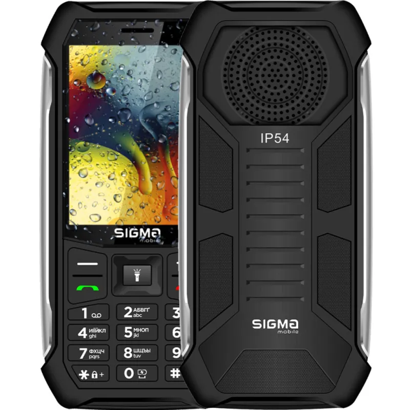 Мобильный телефон Sigma X-style 323 RAIN Black (4827798885710)