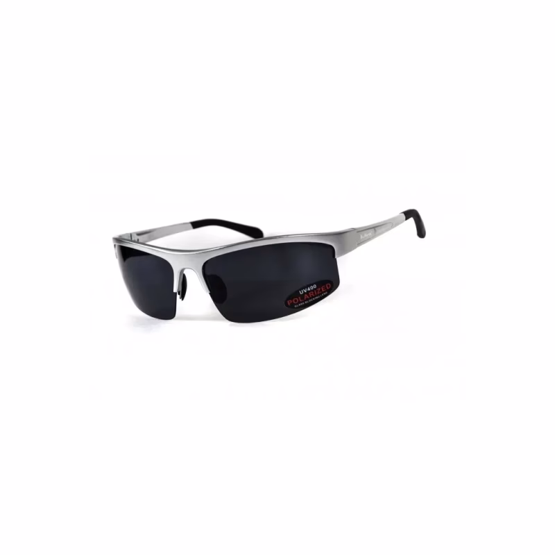 Сонцезахисні окуляри BluWater Alumination-5 Silver Polarized Сірі (4АЛЮМ5-С20П)