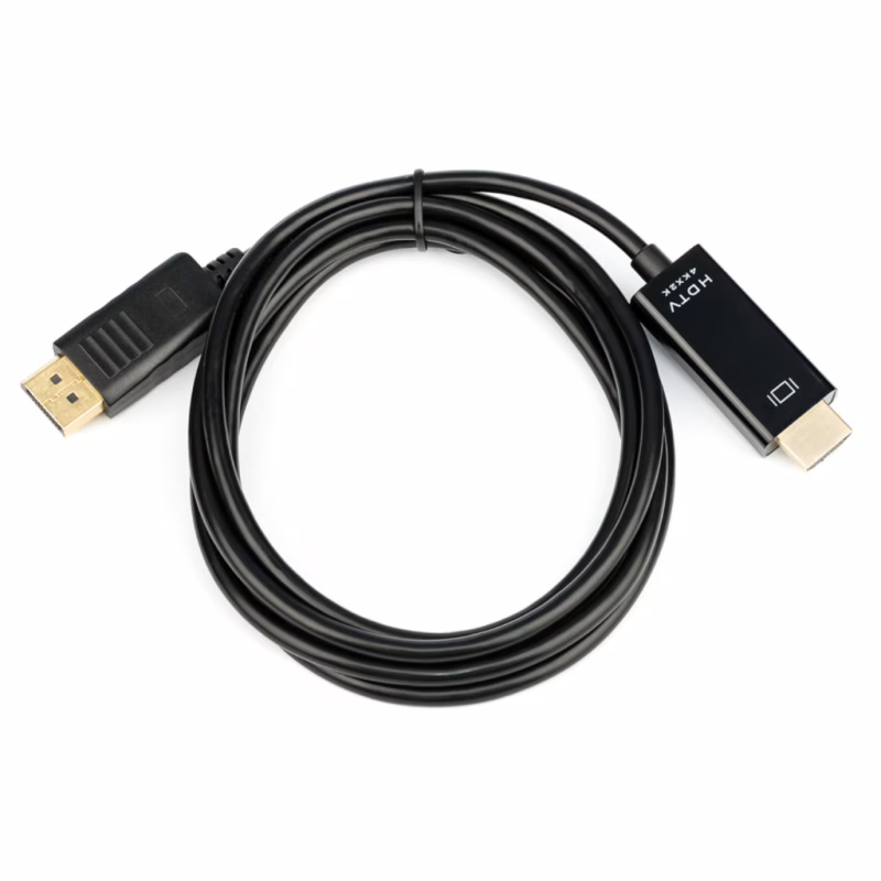 Кабель мультимедійний DisplayPort M to HDMI M 5.0m 8K/4K black Atcom (50100)
