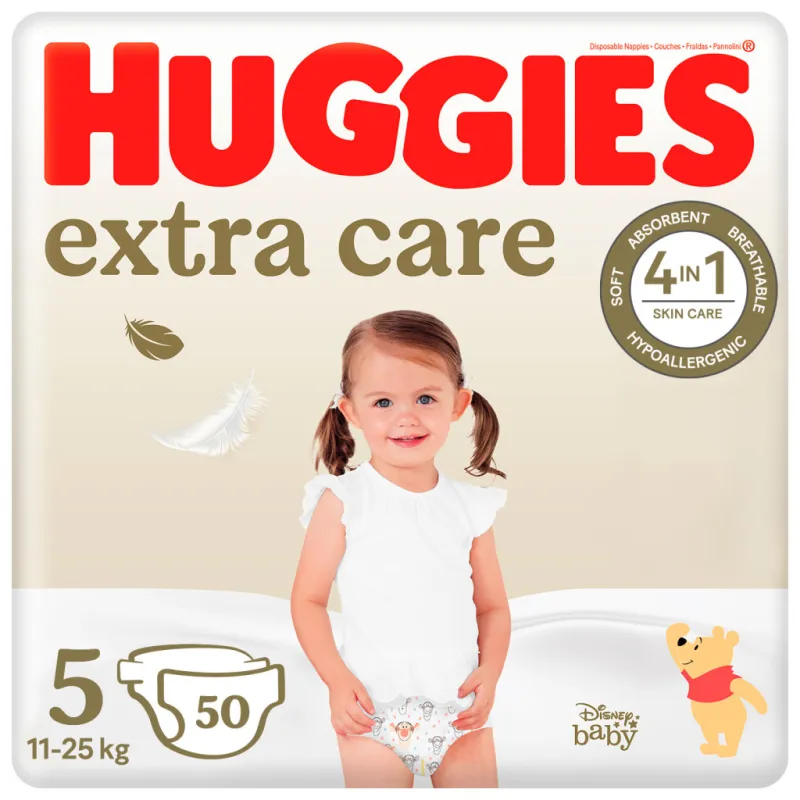 Підгузки Huggies Extra Care 5 (11-25 кг) 50 шт (5029053578132)